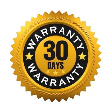 30 Days Warranty